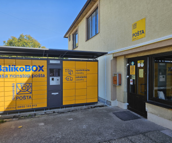 Inštalácia balíkoboxu pri pošte