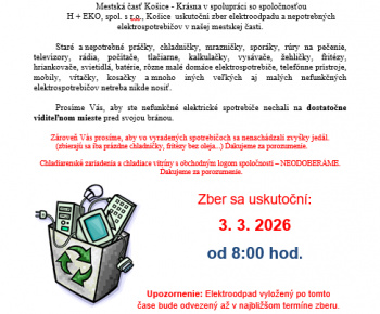 Aktuality / Zber Elektroodpadu - foto