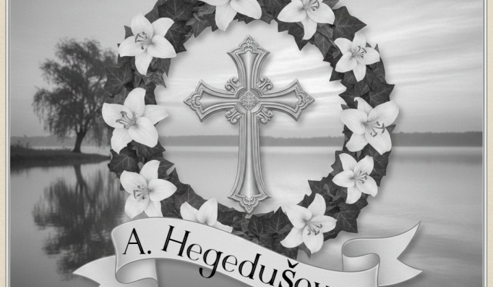 1. fotografia fotogalérie Pohrebné oznamy / Smútočné oznámenie - Anna Hegedűšová - foto