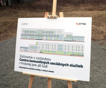 Výstavba centra komunitných služieb v Krásnej