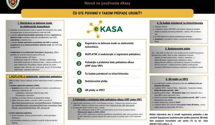 1. fotografia fotogalérie Trhový predaj / Tlačivá - foto