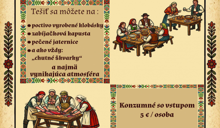 1. fotografia fotogalérie Aktuality / Pozývame Vás na Krásňanské zabíjačkové hody - foto