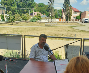 Regina v regióne- natáčanie živého rozhlasového vysielania 27.7.2022