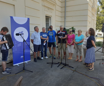 Regina v regióne- natáčanie živého rozhlasového vysielania 27.7.2022