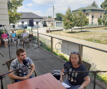 Regina v regióne- natáčanie živého rozhlasového vysielania 27.7.2022