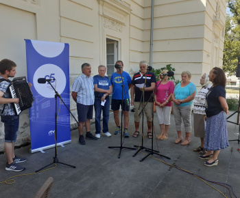 Regina v regióne- natáčanie živého rozhlasového vysielania 27.7.2022