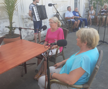 Regina v regióne- natáčanie živého rozhlasového vysielania 27.7.2022