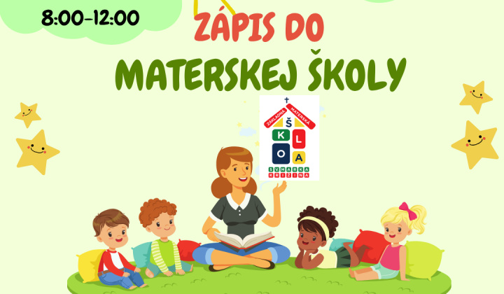 Fotka - Zápis do Materskej školy ZŠ s MŠ sv. M. Križina