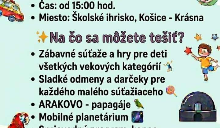 Fotka - Medzinárodný Deň Detí v Krásnej