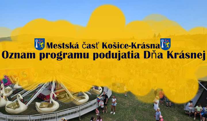 Fotka - Oznam programu podujatia Dňa Krásnej