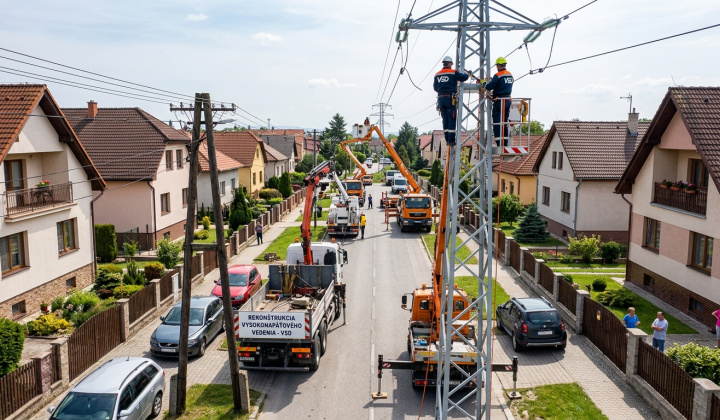 Fotka - Oznámenie o prerušení distribúcie elektriny v lokalite Golianova