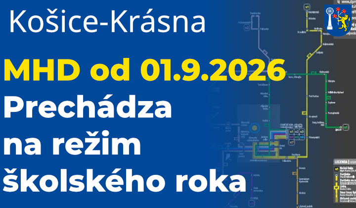 Fotka - MHD prechádza od 01.9.2026 na nový režim